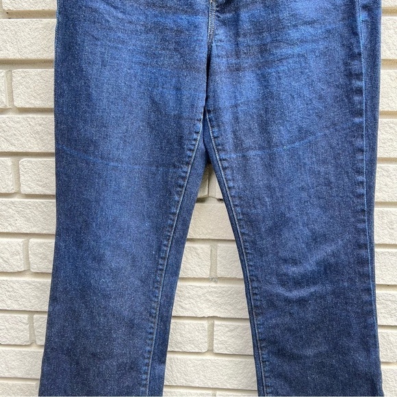 Lauren Ralph Lauren Dark Wash Boot Cut High Waist Jeans Sz8 - Picture 5 of 11